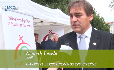 Németh László, az Ipartestületek Országos Szövetségének (IPOSZ) elnöke